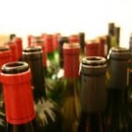 Wine tasting bottles