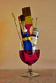 art and wine
