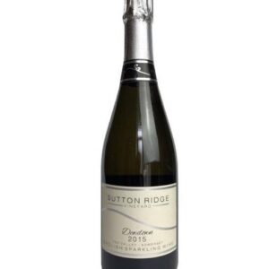 A bottle of Sutton Ridge Dewdown Sparkling wine