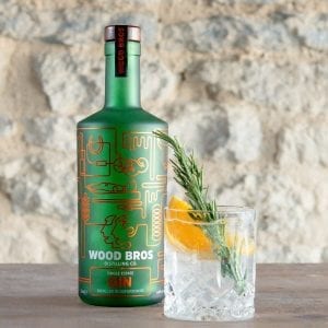 Wood Bros Single Estate Gin 44% - 70cl