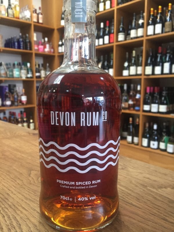 Devon Rum Premium Spiced Rum 40% ABV, 70cl