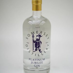 Somerset Distillery Platinum Jubilee Gin 40% ABV, 70cl
